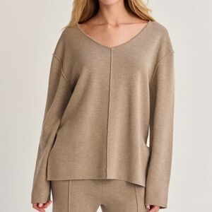 Cozy Beige Knit Sweater